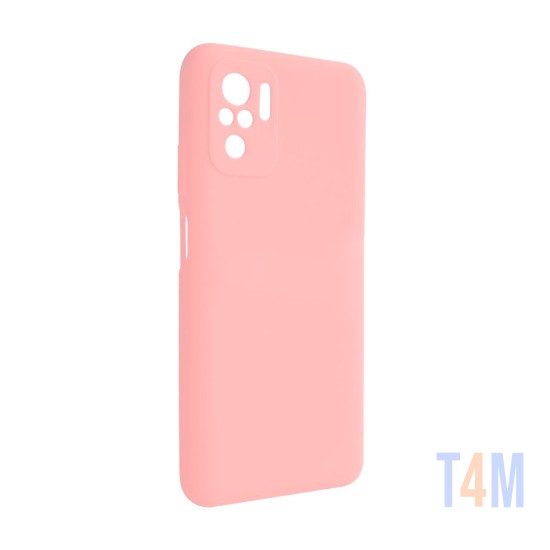 Capa de Silicone para Xiaomi Note 10 4g Rosa